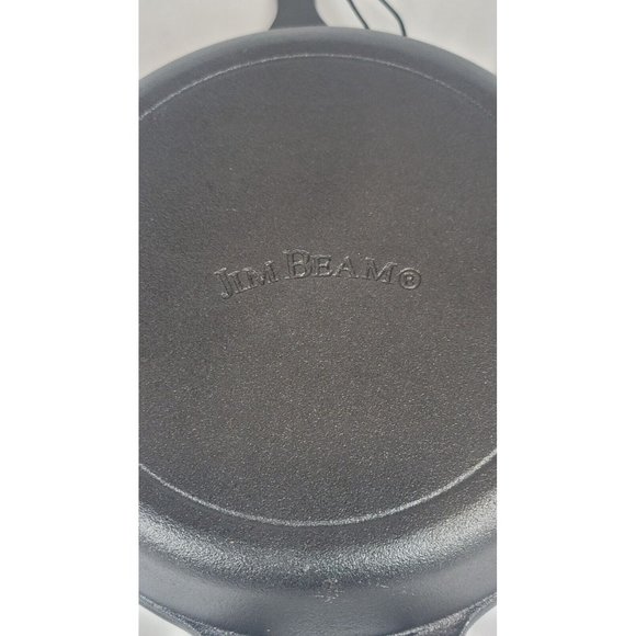 Brand New Jim Beam 10.25" Cast‎ Iron Skillet Heavy Duty JB0189 Season - Picture 4 of 4